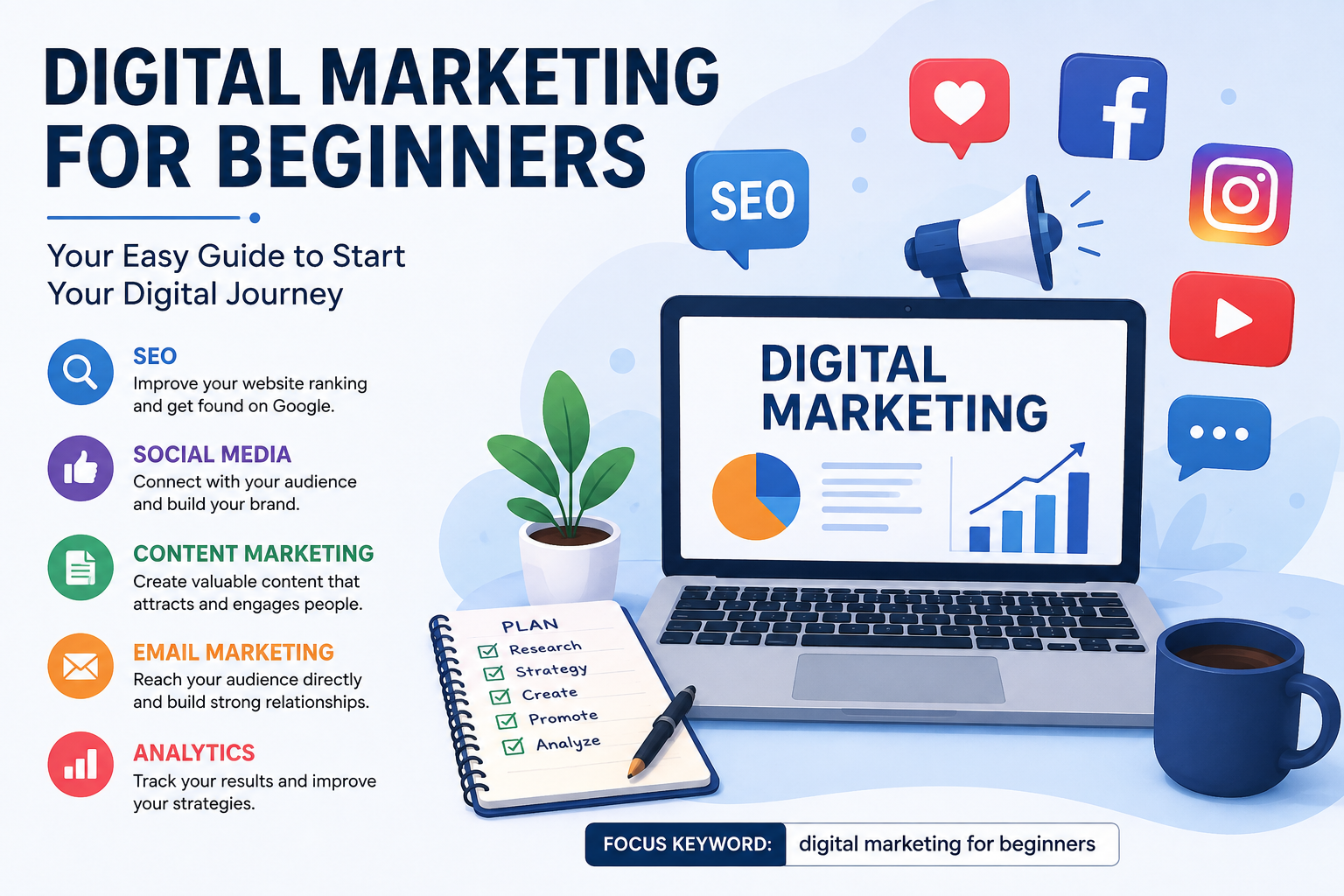 digital marketing for beginners SEO tips